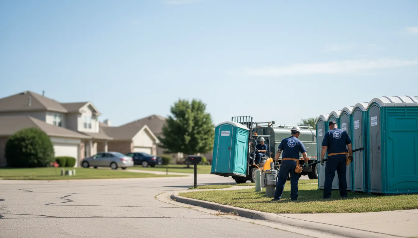 Porta Potty Rental in Foxboro, WI near me